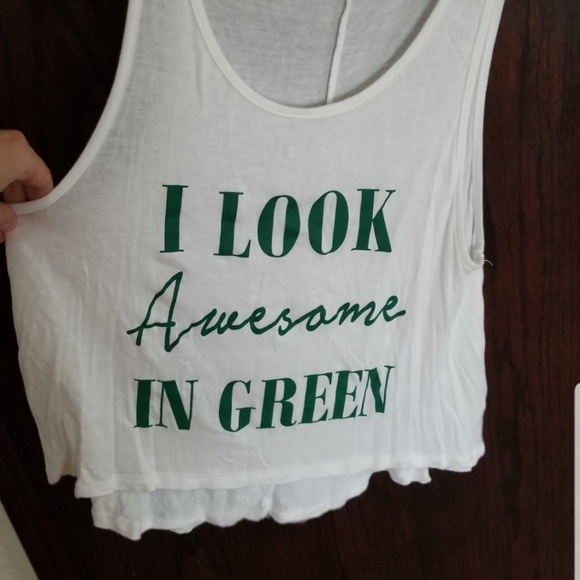 White Graphic Tank - Picture 2 of 3